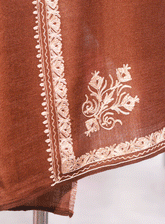 Royal Fashion Embroidered Woolen Shawl - RF23SH A6AN058-2